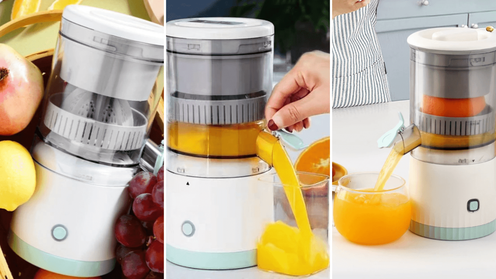 Mini Espremedor Elétrico USB De Suco De Laranja É Bom?