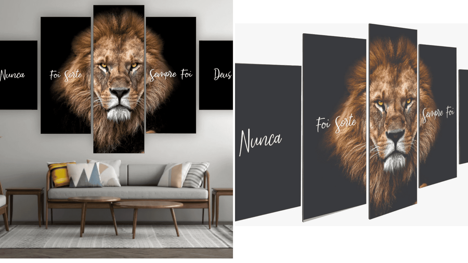 Quadro Decorativo Leão de Judá