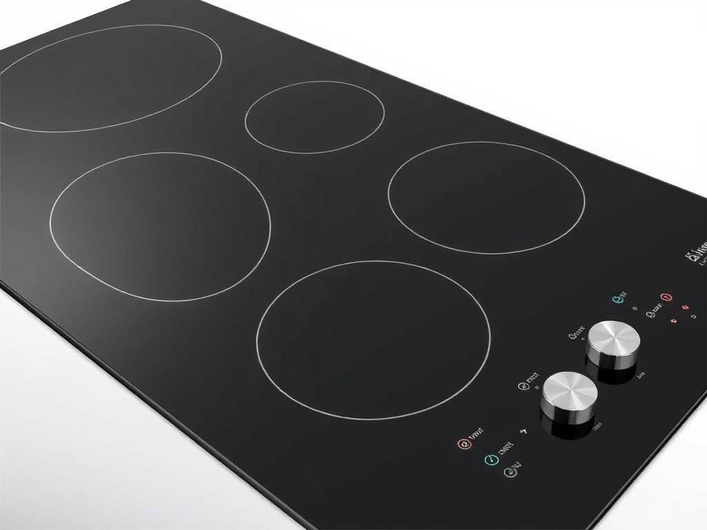 Fogão elétrico Electrolux Vitrocerâmico IE80P com mesa de vidro temperado e controles touch Fogão elétrico Electrolux Vitrocerâmico IE80P com mesa de vidro temperado e controles touch