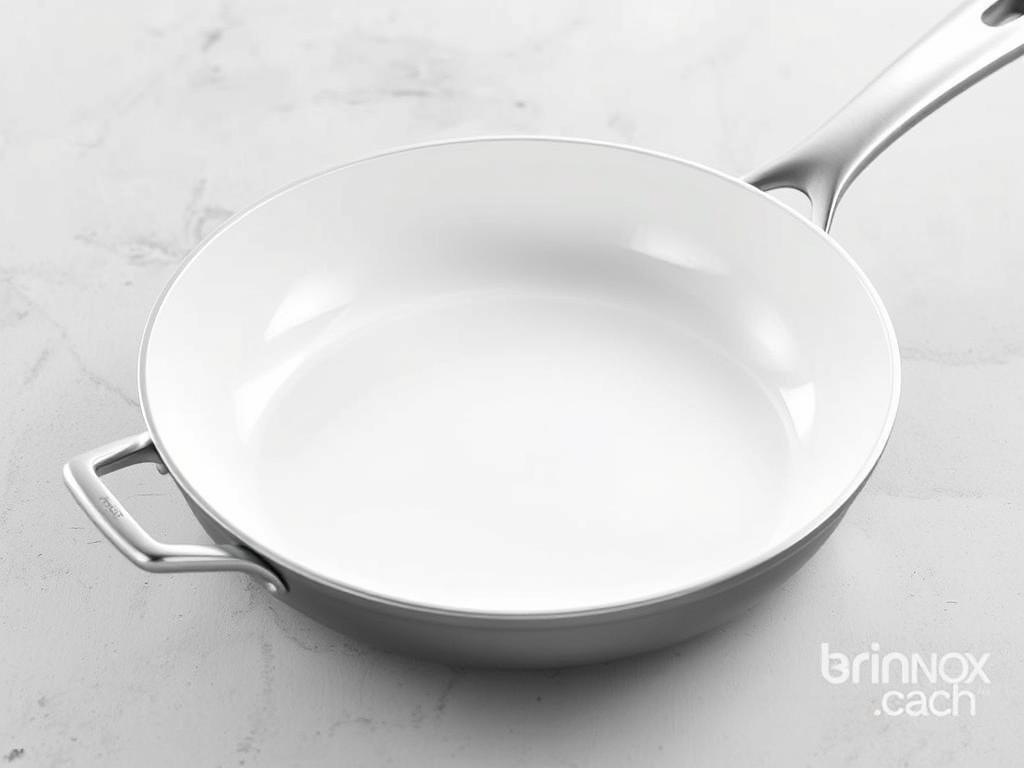Frigideira Brinox Ceramic Life Select com revestimento ecológico que permite cozinhar sem óleo Frigideira Brinox Ceramic Life Select com revestimento ecológico que permite cozinhar sem óleo