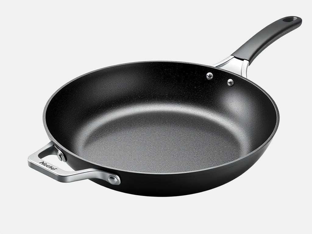Frigideira MasterChef Diamond Technology com revestimento diamantado que não gruda e dispensa óleo Frigideira MasterChef Diamond Technology com revestimento diamantado que não gruda e dispensa óleo