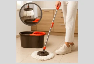 Mop Giratório Cabo Grande de 120 cm 8 Litros